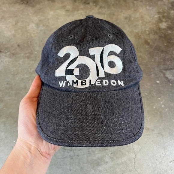 American Vintage Accessories - 2016 Wimbledon tennis hat with white accents